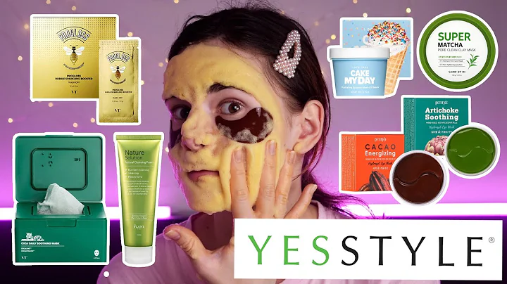 KOREAN SKINCARE HAUL Best Products to Buy from YesStyle.com 2022 | KAISAMETRINE