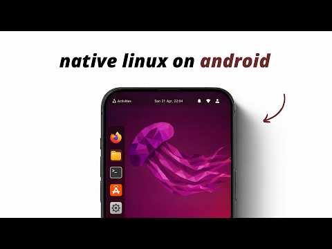 Run Linux Natively on Android Phone (Ubuntu + Phosh)💀