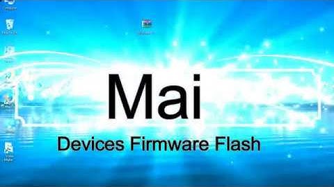 How to Flashing Mai firmware (Stock ROM) using Smartphone Flash Tool