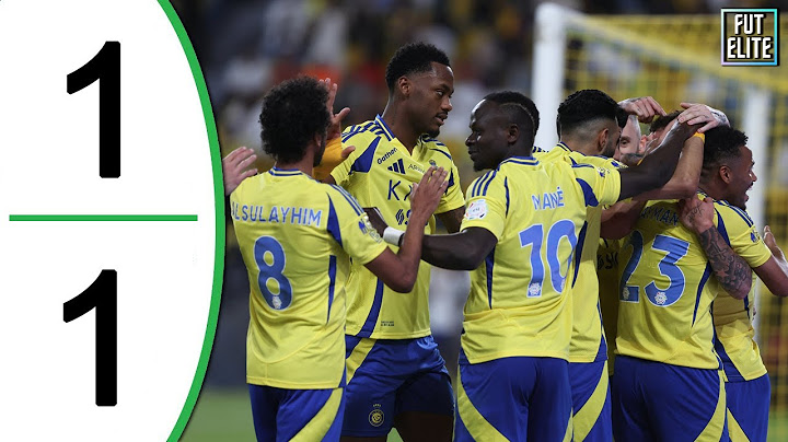 Al Nassr vs Al Taawon 1-1 Extended Highlights & Goals 2025