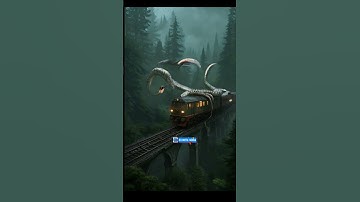 AI NATURE EXPLORATION|GIANT SNAKE|GIANT PYTHON #phyton #animation #ai #subscribe #trending #nature