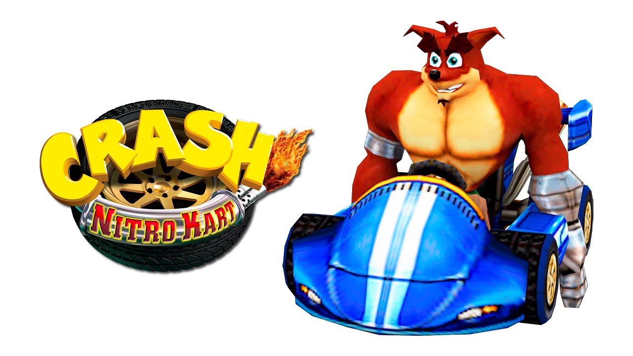 CRASH NITRO KART (PS2/XBOX/GAMECUBE) 3 Crunch e Crash Bandicoot vs