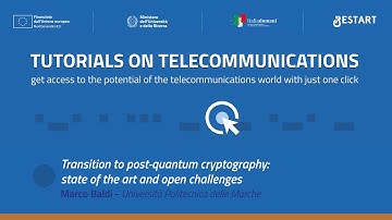 Transition to post-quantum cryptography: state of the art and open challenges - Marco Baldi