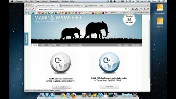 Setting Up a Local Webserver Using MAMP