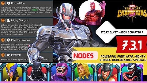 Uncertainty - Act 7.3.1 (mighty charge) easy path for completion | Ultron Boss cheese | mcoc