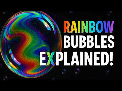 Why Do Soap Bubbles Shine with Swirling Rainbows? | The Science Explained 🌈
