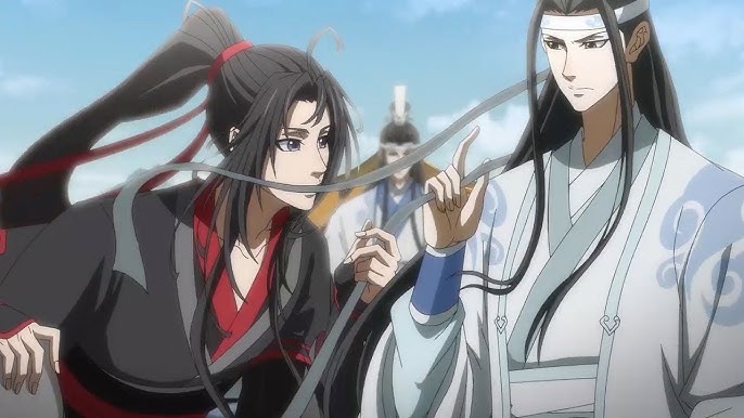 US kissing in the monlight #modaozushi #anime #donghua #weiying