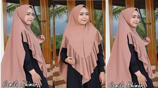 DIY!!! How to make khimar| Pola khimar tutorial |Full coverage hijab tutorial