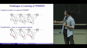 Reinforcement Learning of POMDP