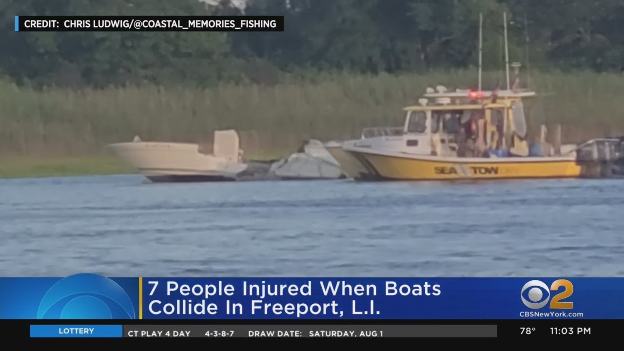 7 People Injured When Boats Collide In Freeport, Long Island YouTube 7 People Injured When Boats Collide In Freeport, Long Island YouTube