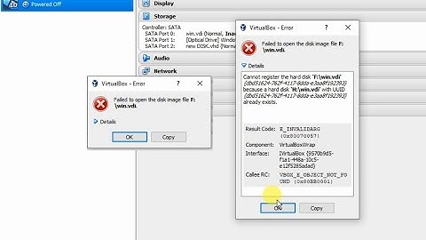 How to Fix Oracle VirtualBox UUID already exists Errors  "Failed to open the disk image file ..."