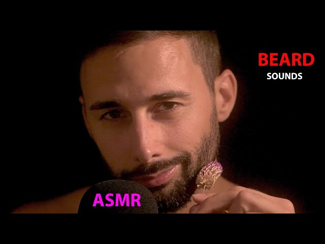 ASMR - Beard and Breathing sounds 🧔
