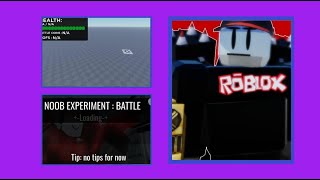 New Leaks for Noob Experiment: Battle