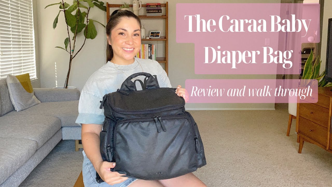 The Best Diaper Bag Backpack: Caraa Diaper Baby Bag Review - Mom  Productivity