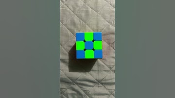 3x3 Solved to Checkered Transition 🧩 #yjcube #transition #shorts