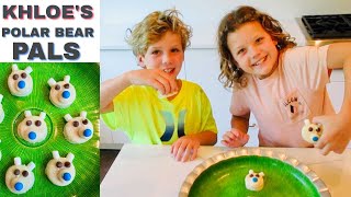 How to Make Edible POLAR BEAR Pals with Khloe by Foods101withDeronda 331 views 9 months ago 4 minutes, 40 seconds
