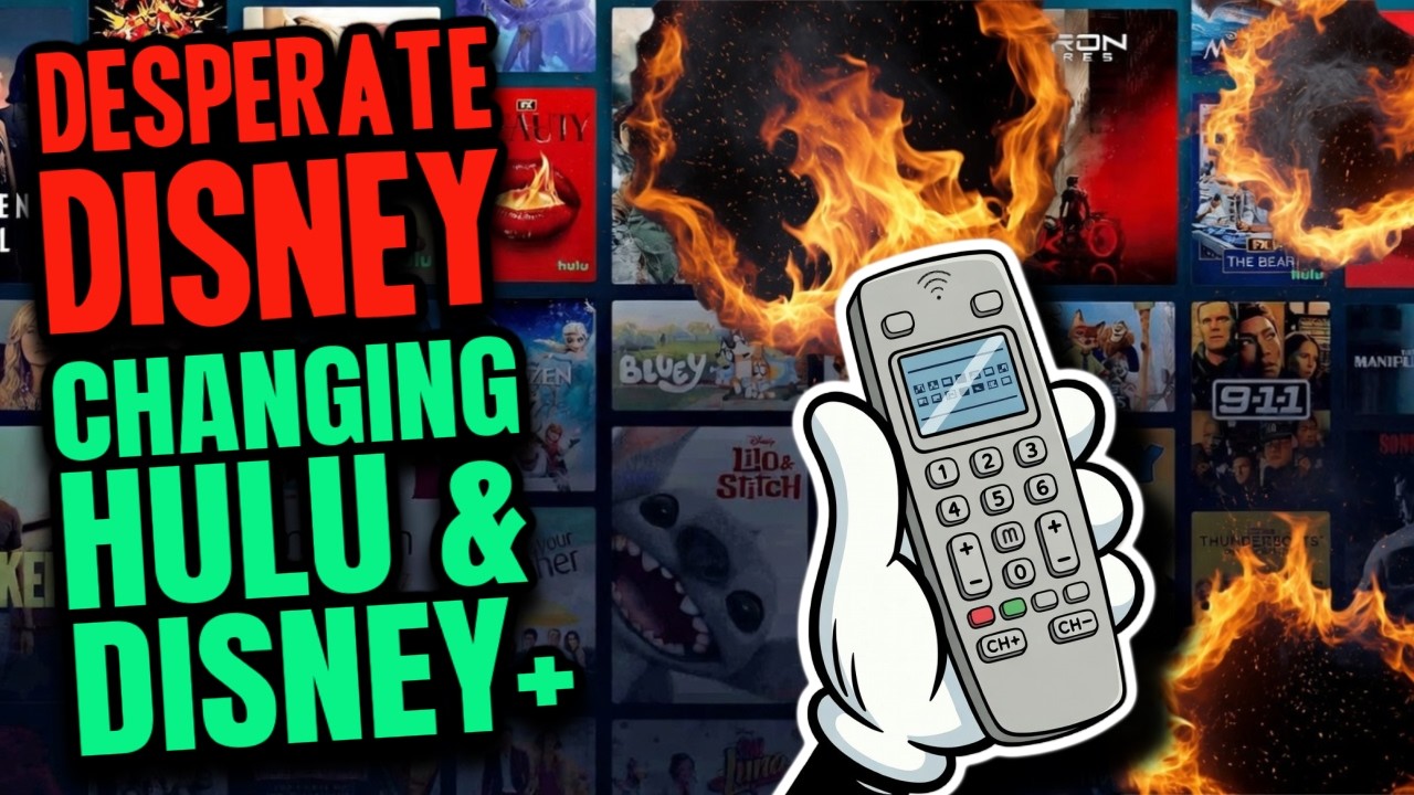 Desperate Disney Completely CHANGES Disney+ and Hulu! Chasing