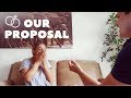 HE PROPOSED  (and we got it on camera!!!!)|  James and Carys