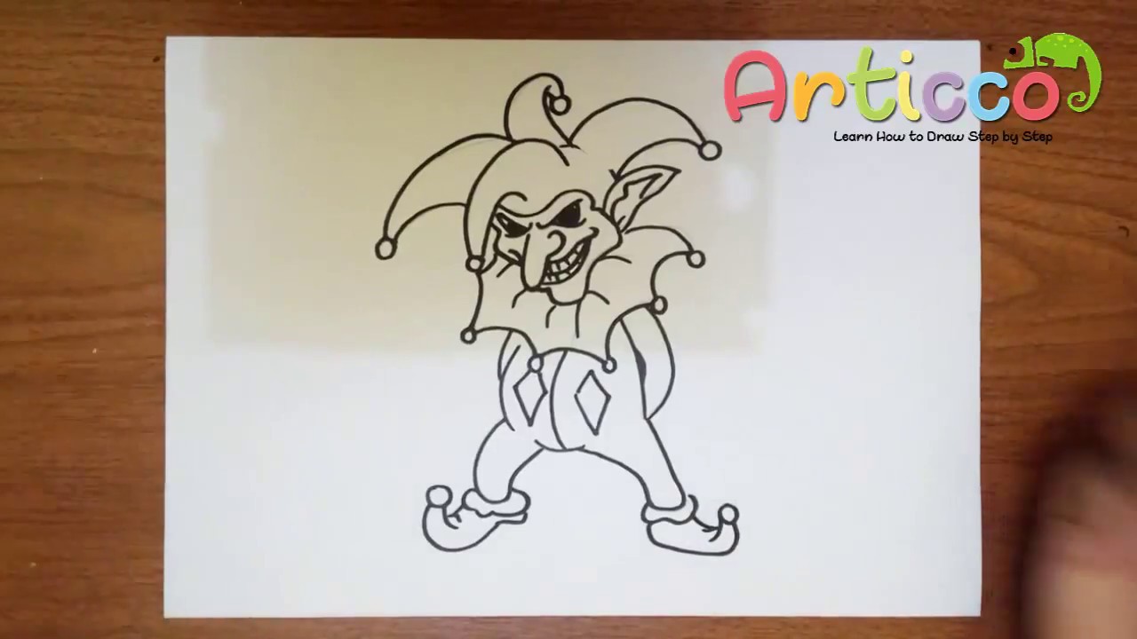 jester drawing