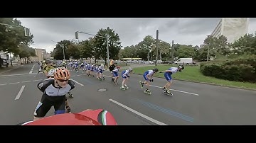 Alongside the Blue Train for a few minutes