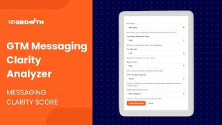 GTM Messaging Clarity Analyzer: Fix Your Confused Messaging screenshot 5