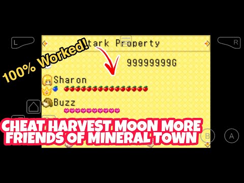 Cheat Harvest Moon More Friends Of Mineral Town