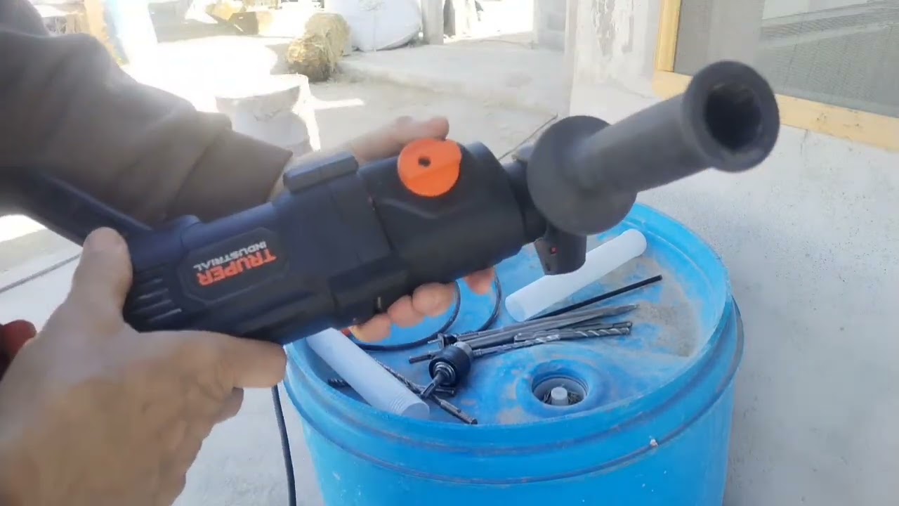 Rotomartillo y cinceladora Truper 3.5 joules . De principiante a principiante