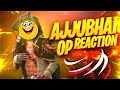 I Met Ajju Bhai in Rank Gameplay|OP Reaction by Ajju Bhai