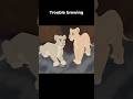 Drawing Cartoon Lions - Lionesses sharing worries - Character Art for my Animal Fantasy Story No 18