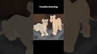 Drawing Cartoon Lions - Lionesses sharing worries - Character Art for my Animal Fantasy Story No 18