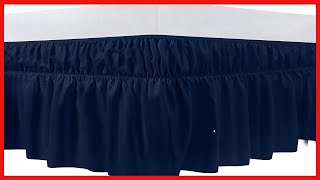 Utopia Bedding Queen Elastic Bed Ruffle - Easy Wrap Around Ruffle - Microfiber Bed Skirt