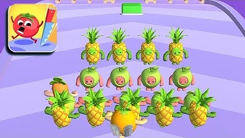 Fruit Rush Max Level - All Levels Gameplay (iOS & Android) Walkthrough Part 2
