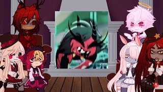 Hazbin Hotel react to Helluva Boss //Gacha plus //each other //AU