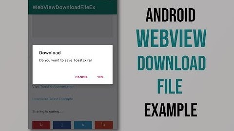 How to Enable Download Button in Web View Android App (ANDROID STUDIO)Lesson 3
