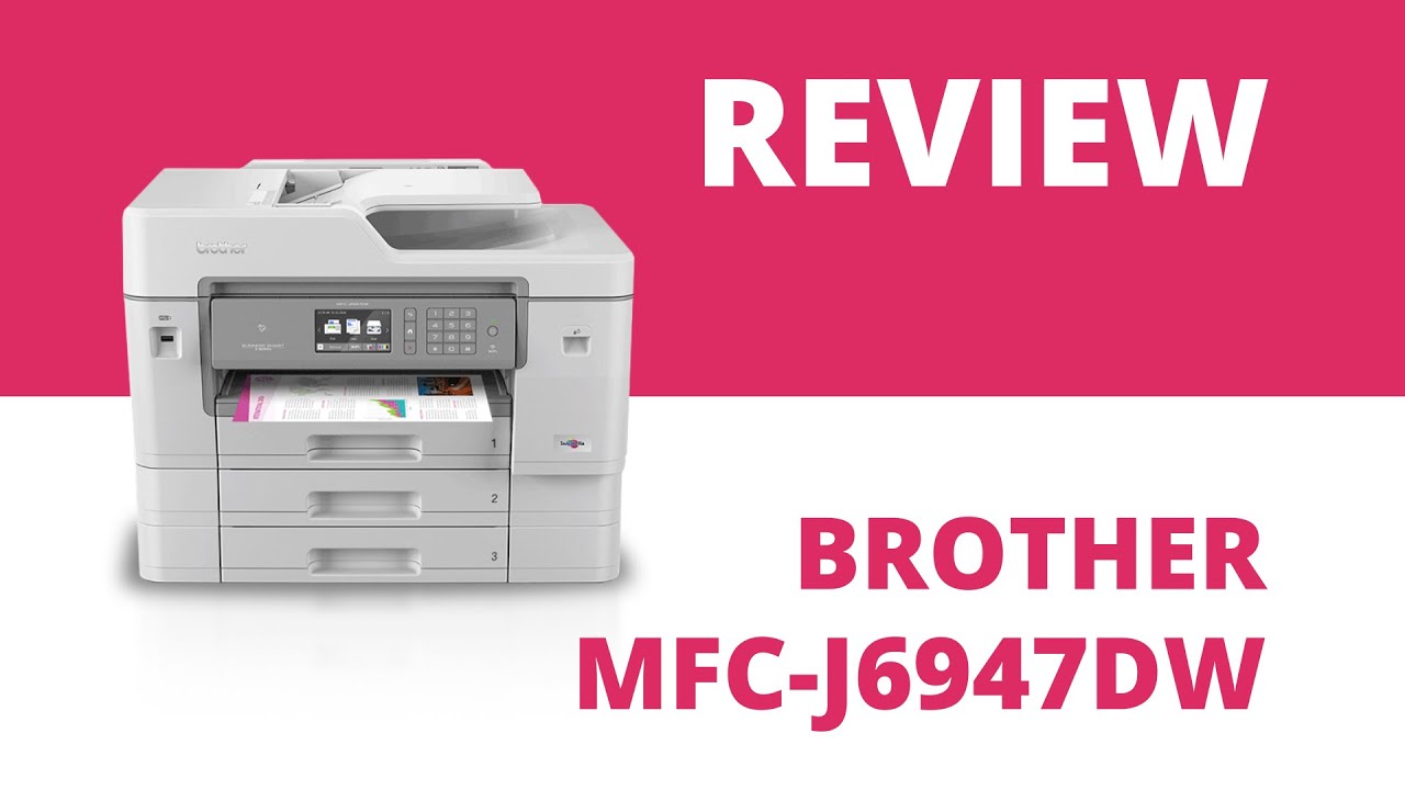 Brother MFC-J6947DW A3 Colour Multifunction Inkjet - YouTube