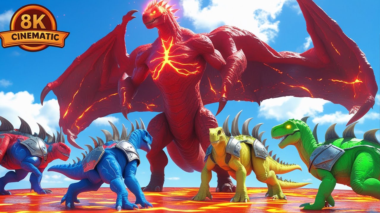 Distortus Rex vs All Dinosaurs Battle T-rex, indominus Rex in Jurassic World Evolution 2