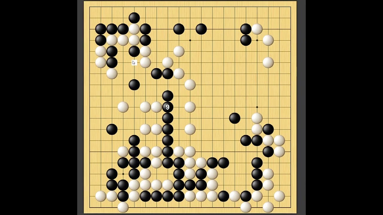 围棋野狐中段示范对局（52）：看似白棋弱，但黑棋却被反杀了？