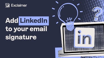 How to add your LinkedIn profile to your email signature