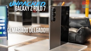 Este es el Galaxy Z Fold 7 directamente desde NYC | Unpacked 2025
