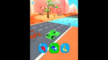 Shape-shifting 2 Funny Race All Levels Gameplay Walkthrough Master Level #69 BeamNG.drive #Shorts