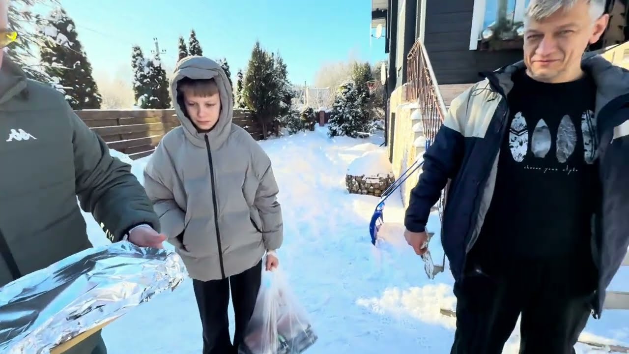 Готовим косулю на керамическом гриле | Семейный BBQ с детьми