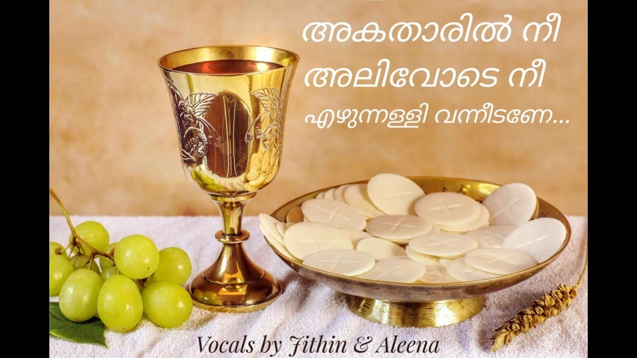 Akatharil nee alivode nee Song  Super hit Christian devotional Song  Vocals by Jithin  Aleena