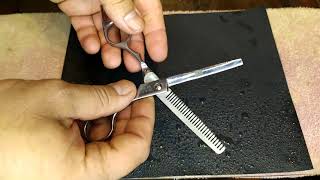 Заточка парикмахерских ножниц, как самому наточить ножницы