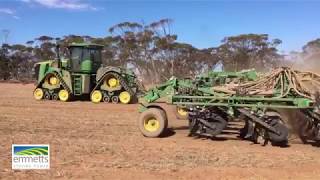 John Deere 9570RX and C850 air cart