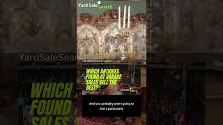 Which Antquies Found At Garage Sales Sell the Best? #shorts