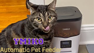 YMIKO Automatic Pet Feeder Review by Ziggy And Zelda 6,282 views 1 year ago 4 minutes, 53 seconds