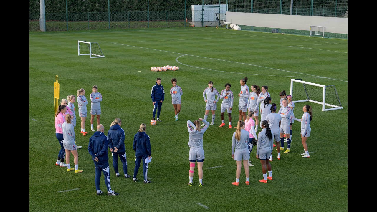 L'entraînement des féminines en live | Olympique Lyonnais