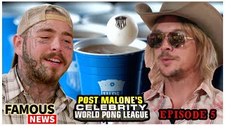 Post Malone Takes On Diplo In Episode 5 Of World Pong League | Famous News Post Malone Takes On Diplo In Episode 5 Of World Pong League | Famous News