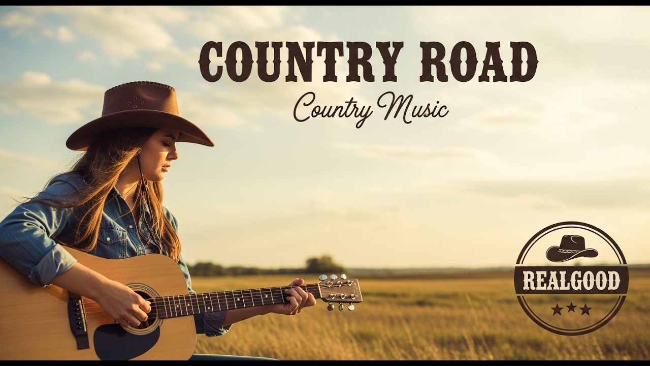 Country Road Acoustic – Peaceful Open Highway Relaxing Music | Realgood
