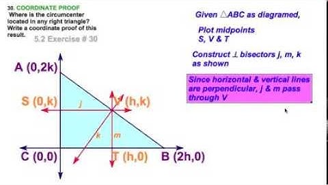5.2  Circumcenter of a triangle